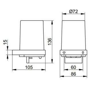 Дозатор для жидкого мыла Keuco Edition 11152379000 черный